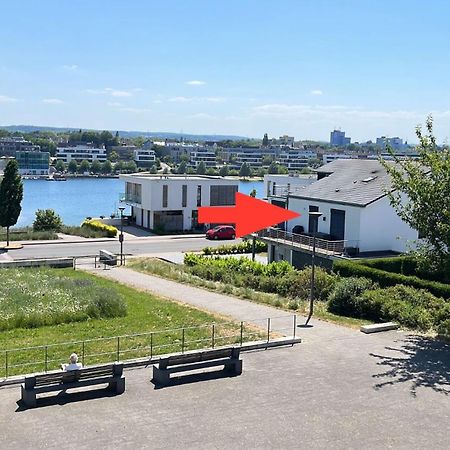 Haus Mit Panoramablick Auf Den Phoenixsee Dortmund Esterno foto
